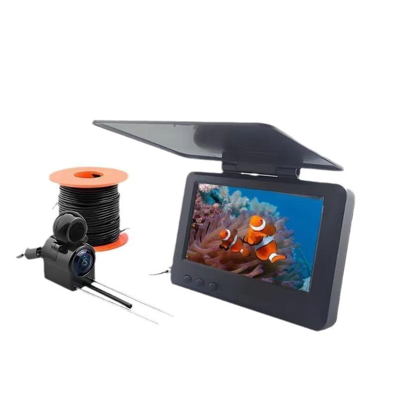 2024 fully upgraded single-sided sunshade underwater camera fishing and viewing set is suitable for fishing enthusiasts, a perfect gift for Thanksgiving, Teachers' Day and grandparents