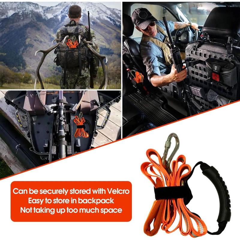 Deer Drag and Harness Heavy Duty Deer Drag Strap Durable Safety Deer Dragging Rope Deer Hunting Accessories for Deer Hunters