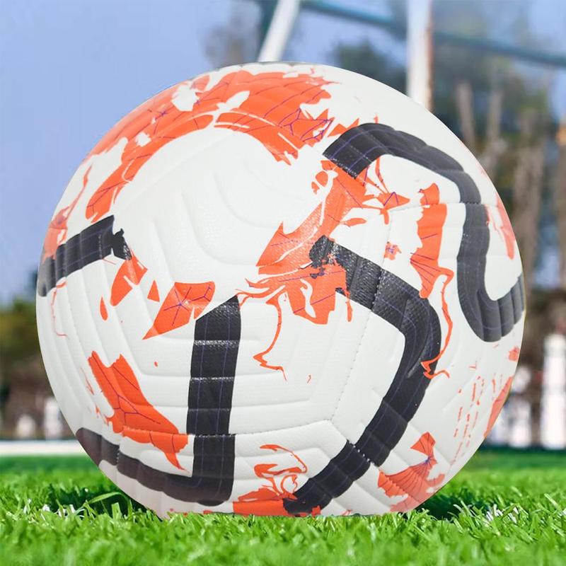 Size 5 Football, Machine Stitched Football, Professional Football for Training & Entertainment, Football Equipment for Adults & Youth