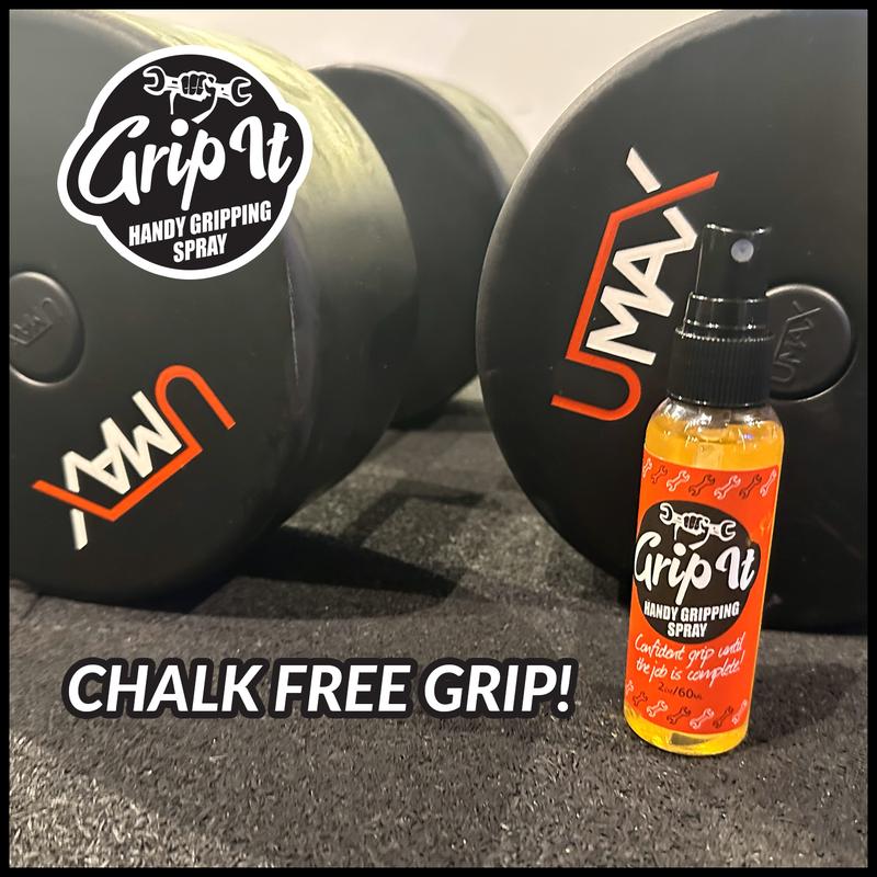 Grip-iT Hand Grip Spray - Better Pole Grip for Pole Dancing - Aerial Silks Grip Enhancer- Supercharge Your Tennis Racket Grip - Pickleball Paddle Grip Enhancer -Confident Gamer Grip for Video Gamers 2 oz