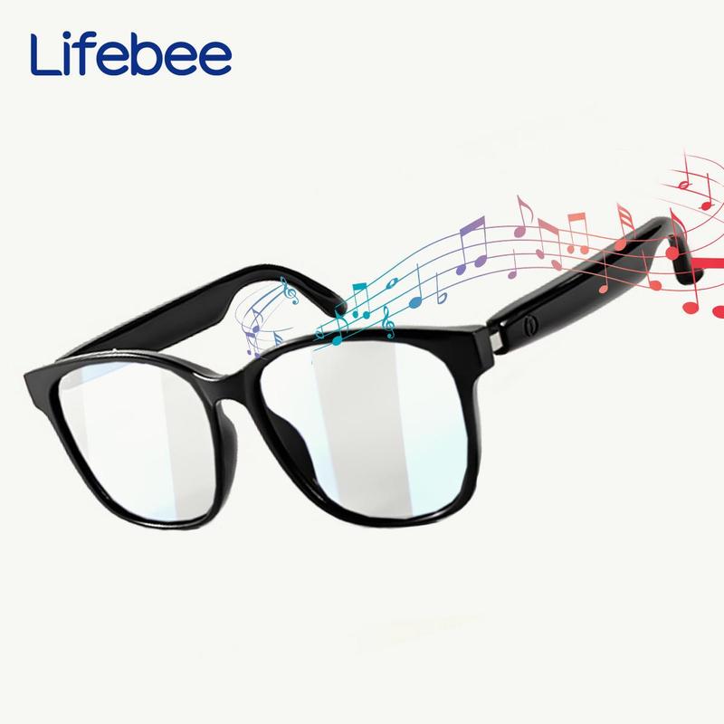 LIFEBEE GS-08 Smart Glasses, Outdoor Sports Glasses, Anti-blue Light Smart Glasses, Wireless Bluetooth-compatible Glasses for Outdoor Sports