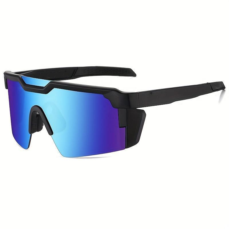 Luxury unisex glasses - sports cycling glasses with mirrored lenses - frames with protective cases, outdoor glasses, Christmas gifts, Halloween gifts