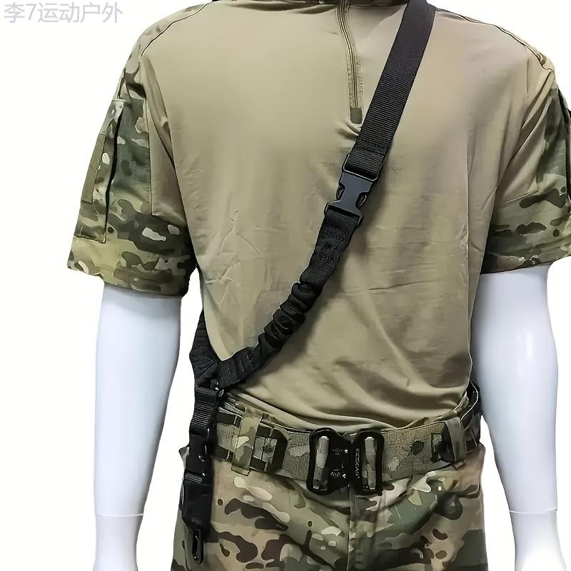 Adjustable Single Point Sling Strap with Quick Release Buckle for M Lock - Outdoor Tactical Sling