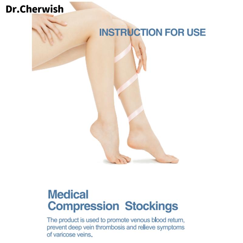 [Only for Gift]Dr.cherwish Compression Socks for Women & Men 2Pair Circulation Knee High Support Sock for Nurses, Pregnancy, Travel, Athletic, Running, Cycling