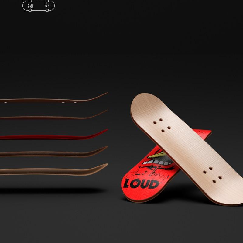 Finger skateboard, a variety of patterns to choose from, fun and flexible finger games