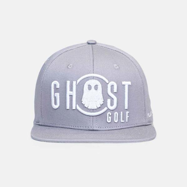 Ghost Golf PERFECT AIM SNAPBACK 6-Panel Structured Flat Visor Hat