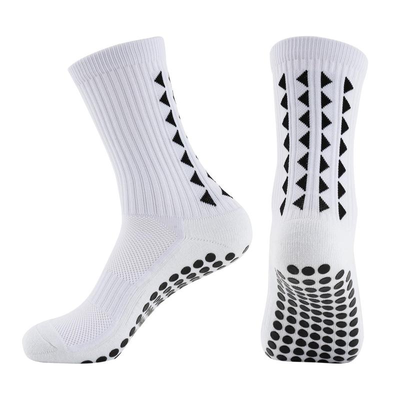 Back To School Non-slip Football Socks, 1 Pair Breathable Football Grip Socks, Professional Anti-slip Football Sports Socks for Men Women, Sports Socks for Football Training Competition, Mens Clothes Airport Outfits 2024 Christmas Gifts