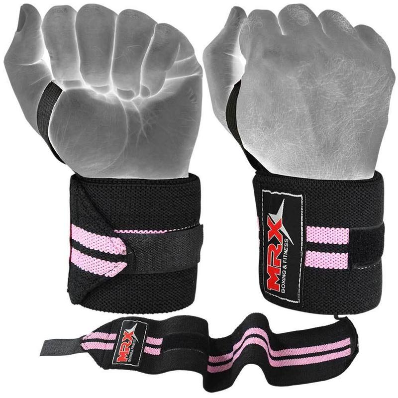 Mrx Weight Lifting Wrist Wraps Bodybuilding Gym Workout Training Unisex