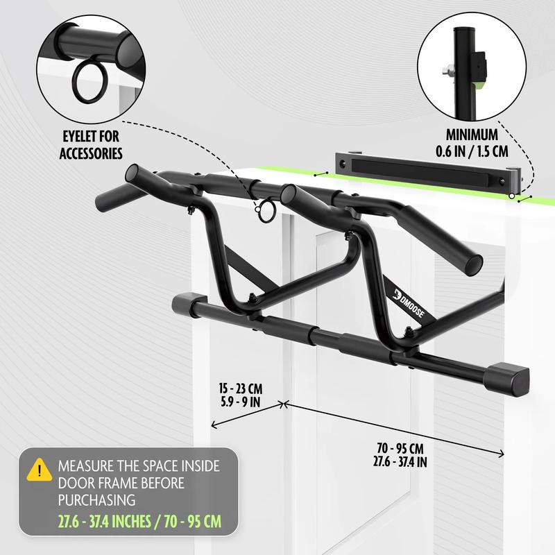 DMoose Doorway Pullup Bar - Transform Your Home Workouts