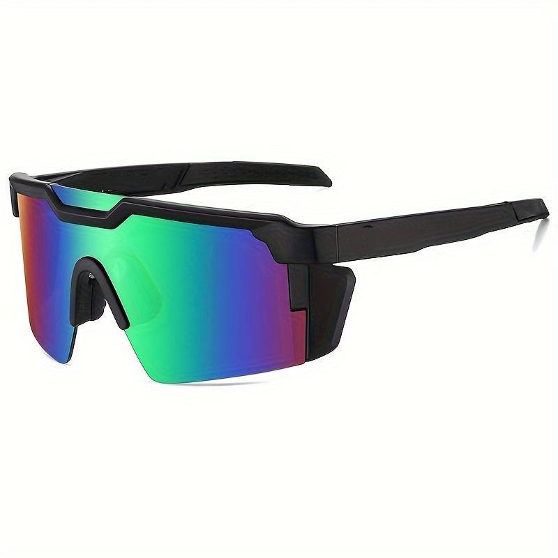 Luxury unisex glasses - sports cycling glasses with mirrored lenses - frames with protective cases, outdoor glasses, Christmas gifts, Halloween gifts