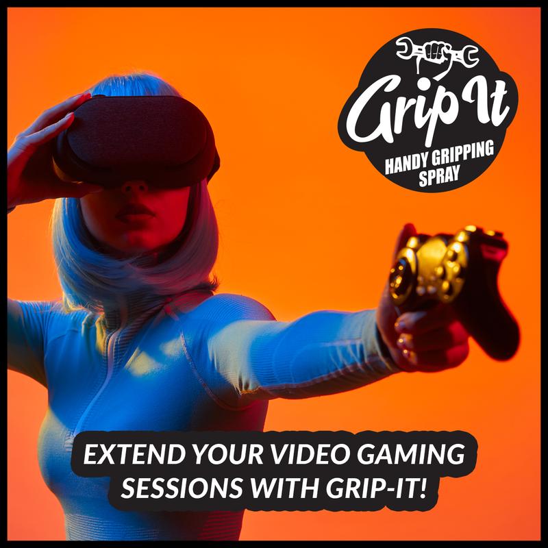 Grip-iT Hand Grip Spray - Better Pole Grip for Pole Dancing - Aerial Silks Grip Enhancer- Supercharge Your Tennis Racket Grip - Pickleball Paddle Grip Enhancer -Confident Gamer Grip for Video Gamers 2 oz