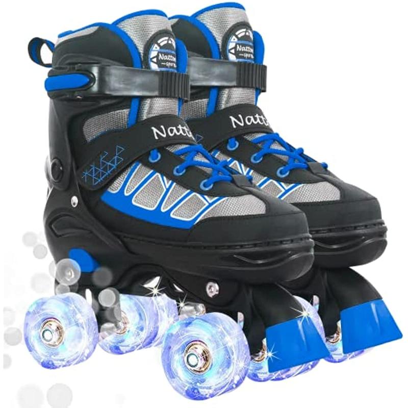 Nattork Adjustable Roller Skates for Kids - Blue - Model 701