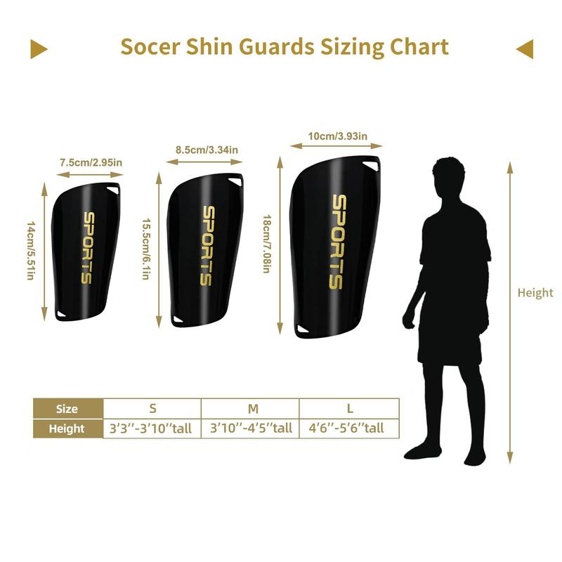 1 Pair Soccer Shin Guard, Insert-type Football Shin Guards & Leg Sleeve, Eva Cushion Protection Reduce Shocks and Injuries, Football Protective Gear, Mini Shin Guards Sports Equipment, Christmas Gift