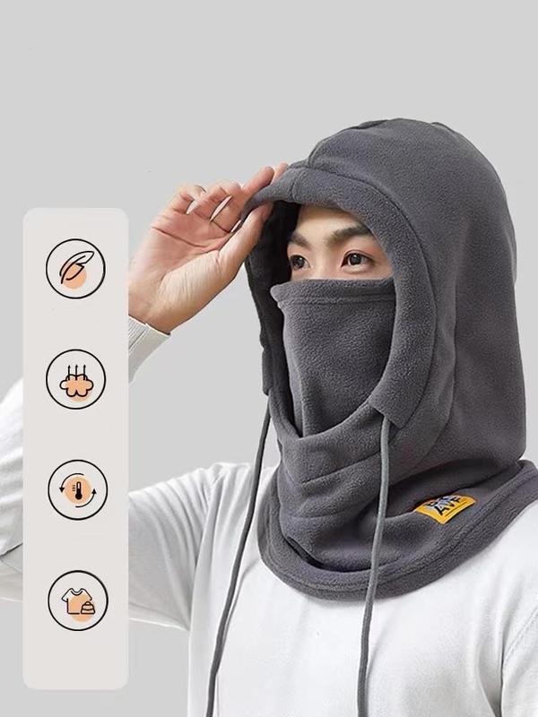 Winter Fleece Ski Mask Unisex Balaclava Face Mask Windproof Thermal Hood for Extreme Cold Full Face and Neck Coverage Stay Warm All Winter Long