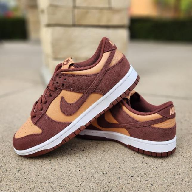 Nike Dunk Low SE Amber Brown FQ8249-200 Men's Fashion Sneaker New