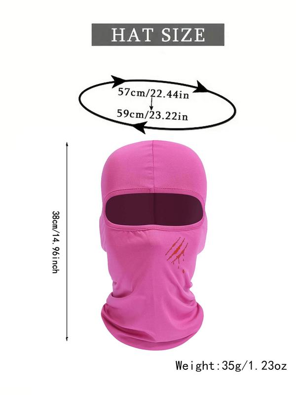 Breathable Sun Protection Cycling Face Mask As Gift, Personalized Printing Windproof Ski Mask for Men, Cozy Comfy Sun Protection Fitted Hat for Outdoor Cycling, Dirt Bike Gear