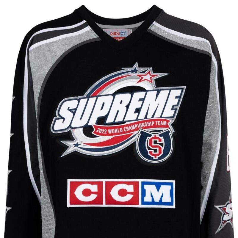 Supermeme CCM All Stars Hockey Jersey Black
