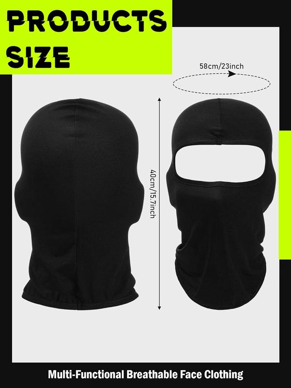 6 count Ski Mask Cover Balaclava Full  Mask Winter  Cover UV Protection Balaclava Men Women Outdoor