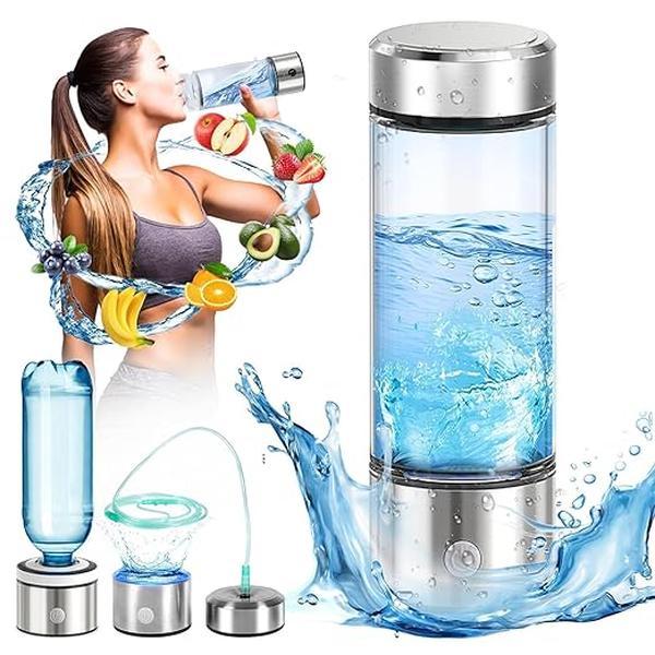 Hydrogen water bottle hydrogen water generator water glass cup rich in hydrogen bottle for school gym outdoor travel