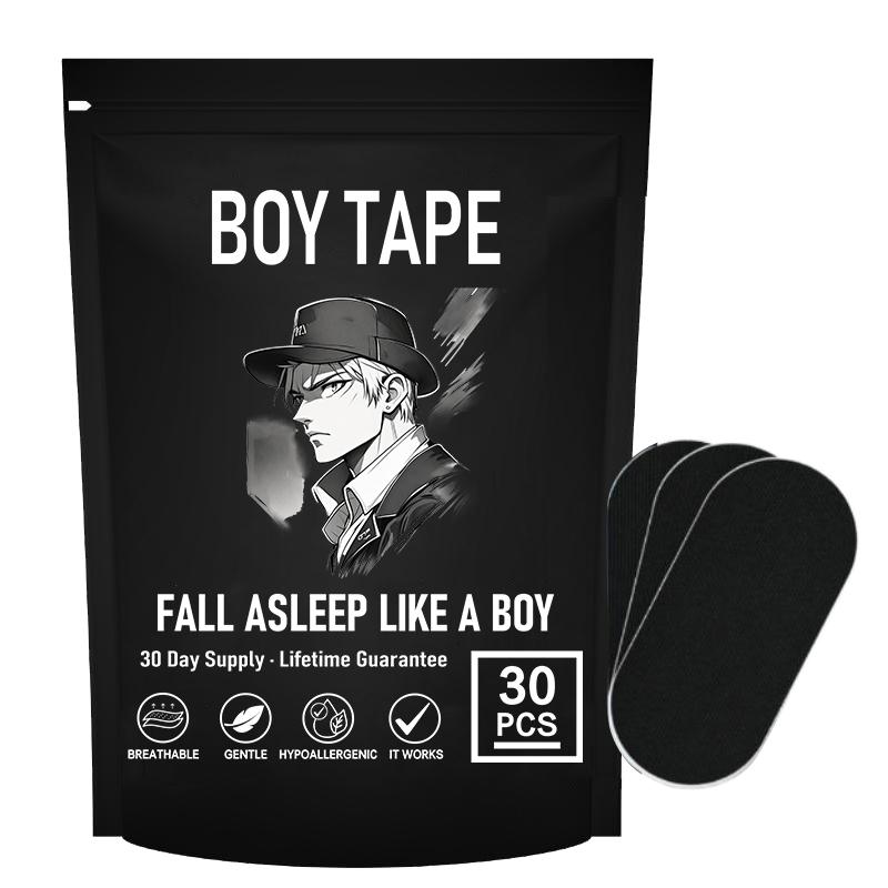 BOY Mouth Tape - one month supply mouth tape, sport accessories, 30 Strips, Mog Strips Mog Tape for sleep