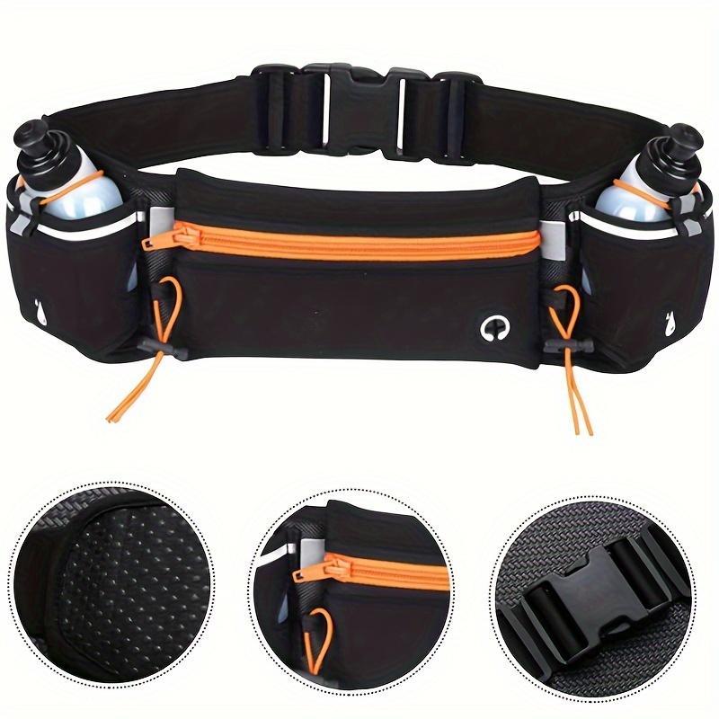 Outdoor Sports Waist Bag, 1 Count Multifunctional Water Bottle Bag with Bottle, Personal Running Waterproof Belt Mobile Phone Bag, Marathon Bag