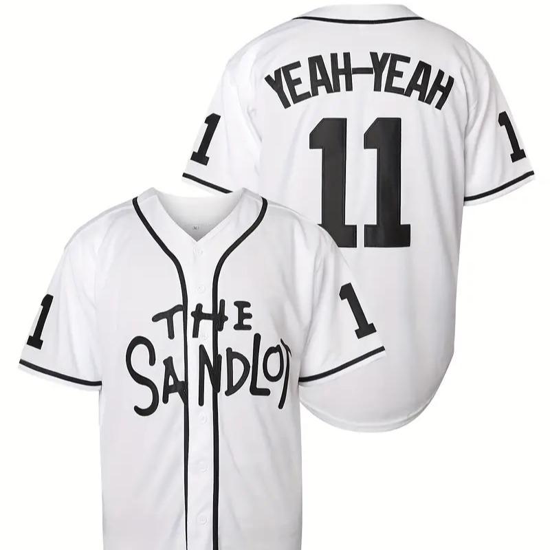 The Sandlot Benny The Jet Rodriguez Michael Squints Palledorous Alan Yeah-Yeah McClennan Bel Air 3D Print Baseball Jersey