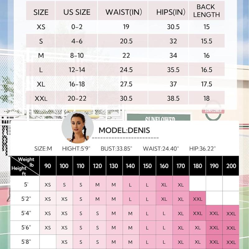 Tennis Skirt for Women with Pockets Shorts Crossover High Waisted Athletic Golf Skorts Running Workout Skirts 2 in 1