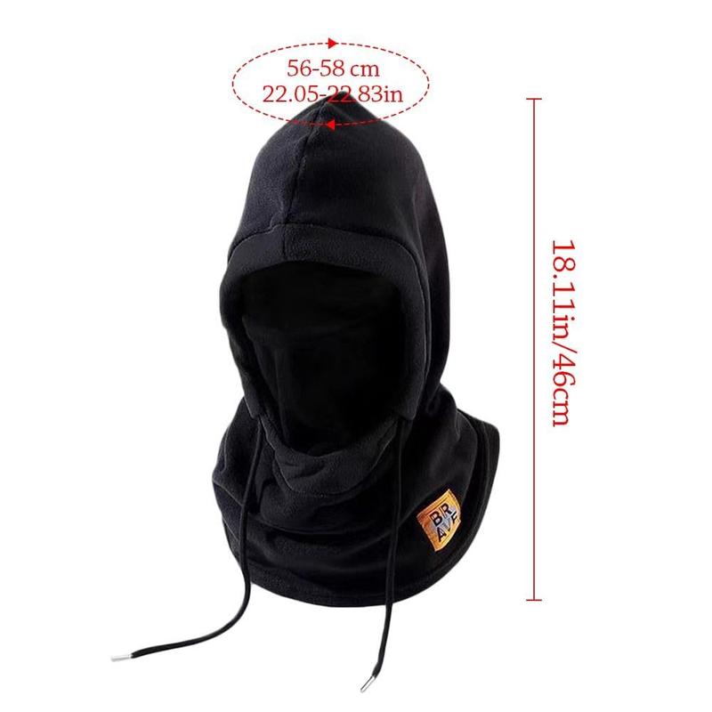 Winter Fleece Ski Mask Unisex Balaclava Face Mask Windproof Thermal Hood for Extreme Cold Full Face and Neck Coverage Stay Warm All Winter Long