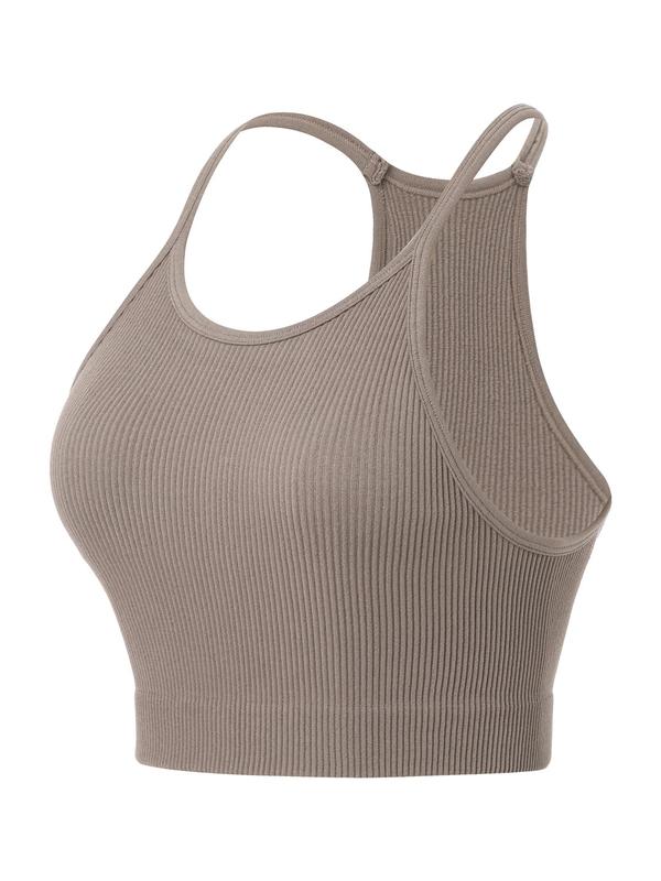 Women's Wireless Sports Bra, Gym Outfits, Sports High Stretch Sleeveless Lingerie Top for Tennis Pickleball, Back To School Outfits, Women Sport & Outdoor Clothing, Gym Outfits