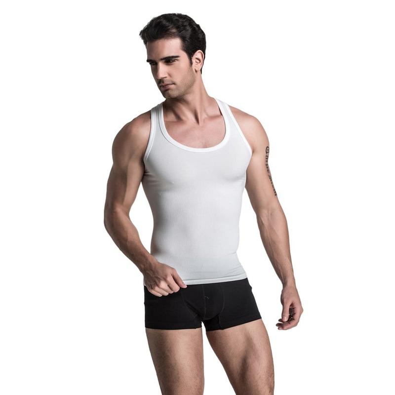 Extreme Fit Men's Compression Tank Top - Core Support, Slimming Fit & Ideal for Summer Workouts