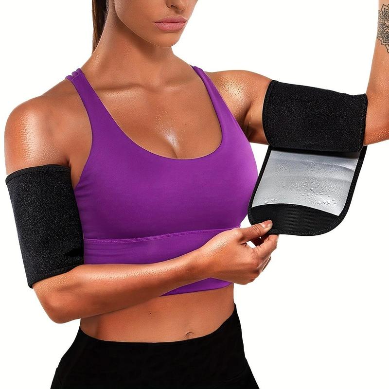 Sauna Arm Trimmer, 1 Pair Sweat Bands, Sauna Sleeves Wraps for Women Fitness Accessories, Gym Accessories