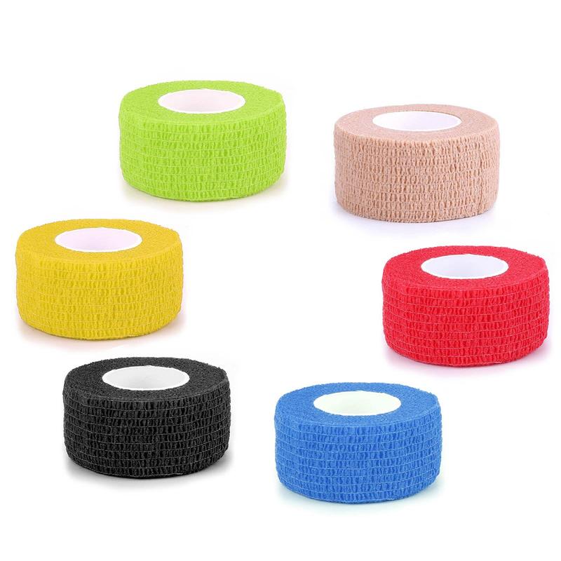 Self Adhesive Bandage, Breathable Waterproof Solid Color Sports Bandage, Outdoor Finger Pressure Bandage, Basketball Football Foot Bandage, Christmas Gift