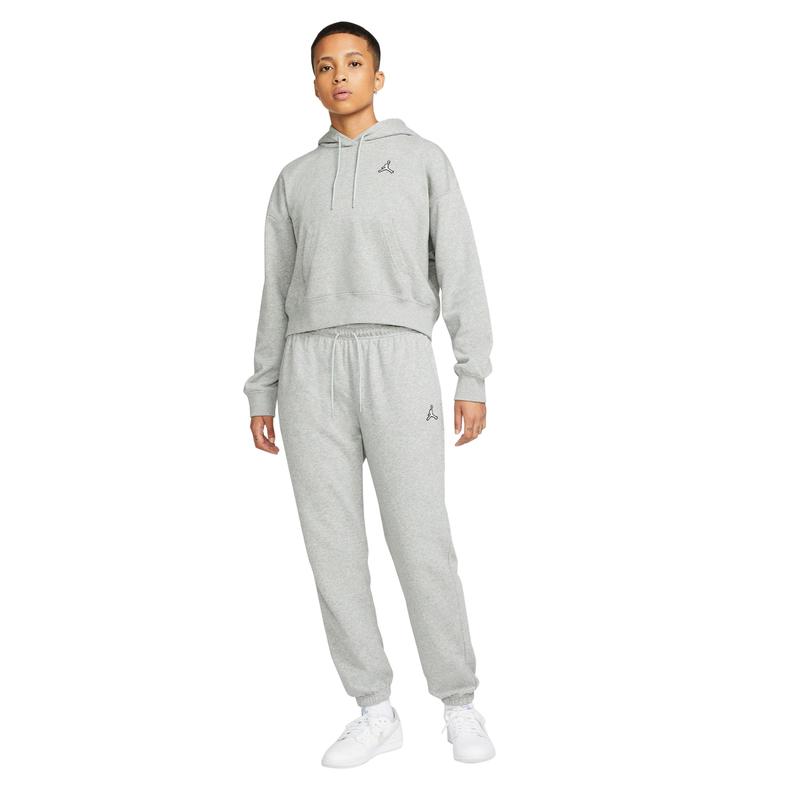 Women's Grey Jordan Essentials Fleece Pants