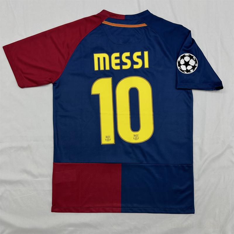 NIKE 20 21 Barcelona Away Short Sleeve Jersey No.10 Lionel Messi Fans Version Soccer Jersey