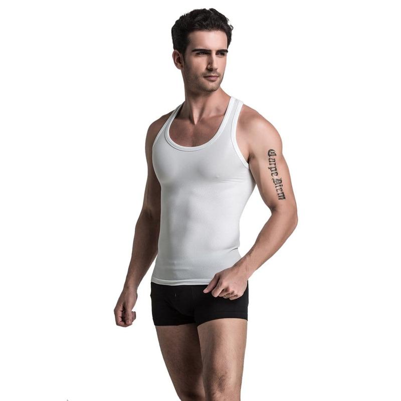 Extreme Fit Men's Compression Tank Top - Core Support, Slimming Fit & Ideal for Summer Workouts