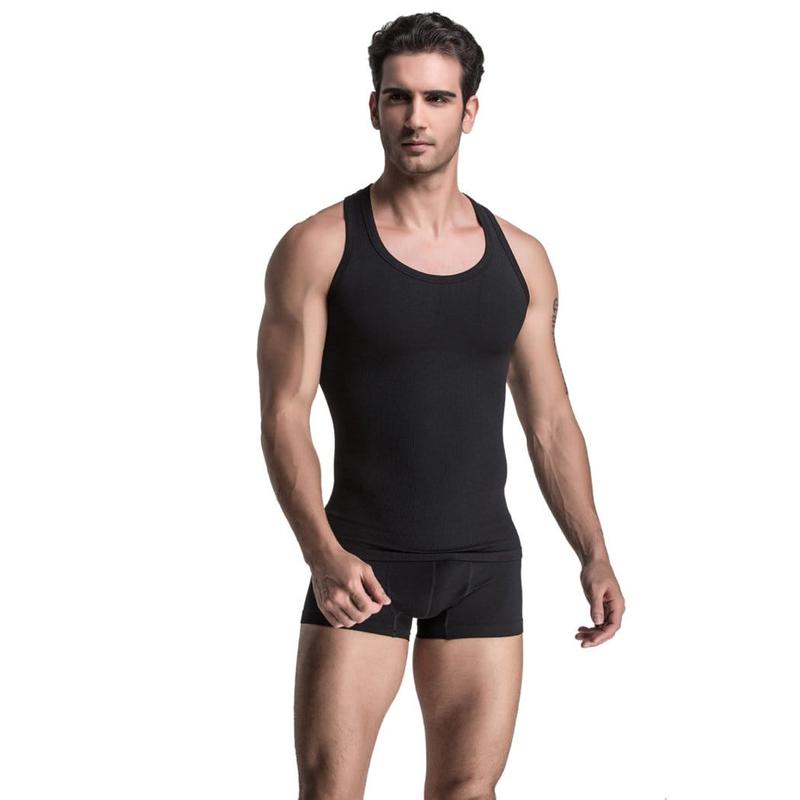 Extreme Fit Men's Compression Tank Top - Core Support, Slimming Fit & Ideal for Summer Workouts