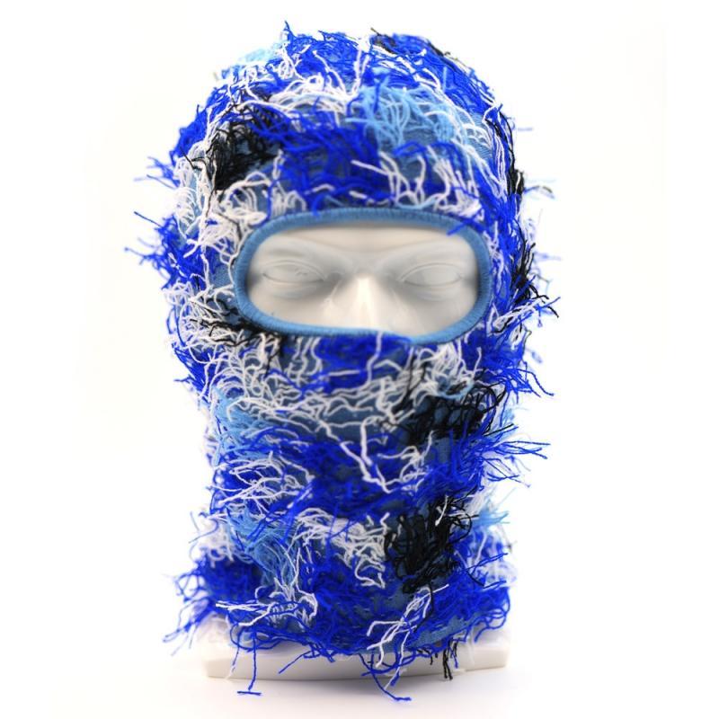 Knitted Thermal Mask, Breathable Warm Headgear, Ski Windproof Plush Hats, Breathable Party Costumes Accessories, Sports Accessories for Skating Skiing