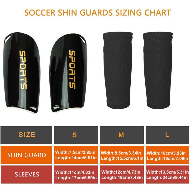 1 Pair Soccer Shin Guard, Insert-type Football Shin Guards & Leg Sleeve, Eva Cushion Protection Reduce Shocks and Injuries, Football Protective Gear, Mini Shin Guards Sports Equipment, Christmas Gift