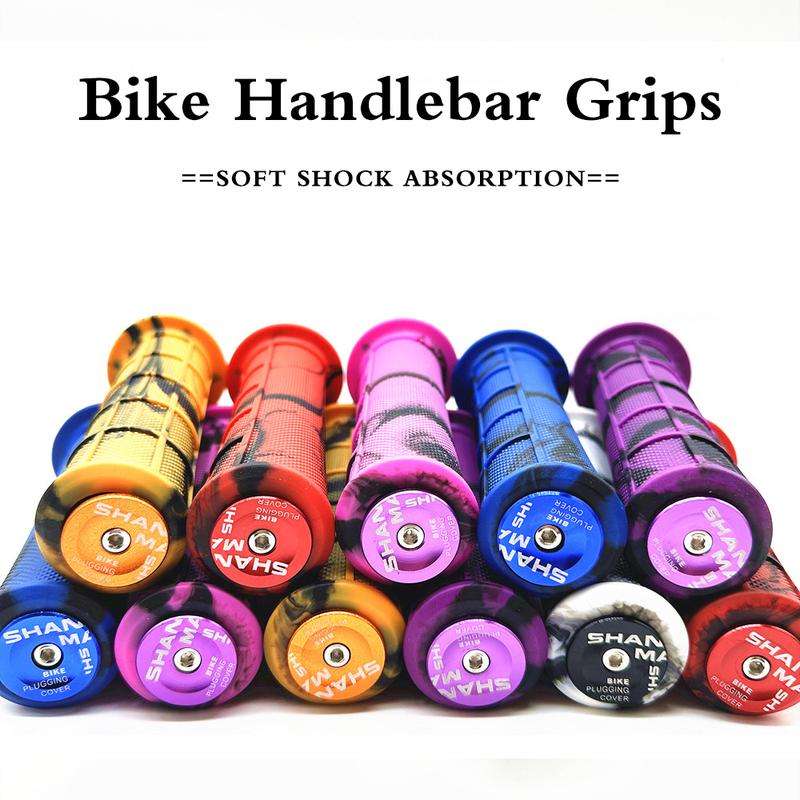 Bike Handlebar Grips Ergonomic Design Bicycle Camo Grip Bicycle Handlebar Modification Made of Soft high-Density Rubber for BMX Mountain MTB Beach Cruiser Scooter Folding Bike