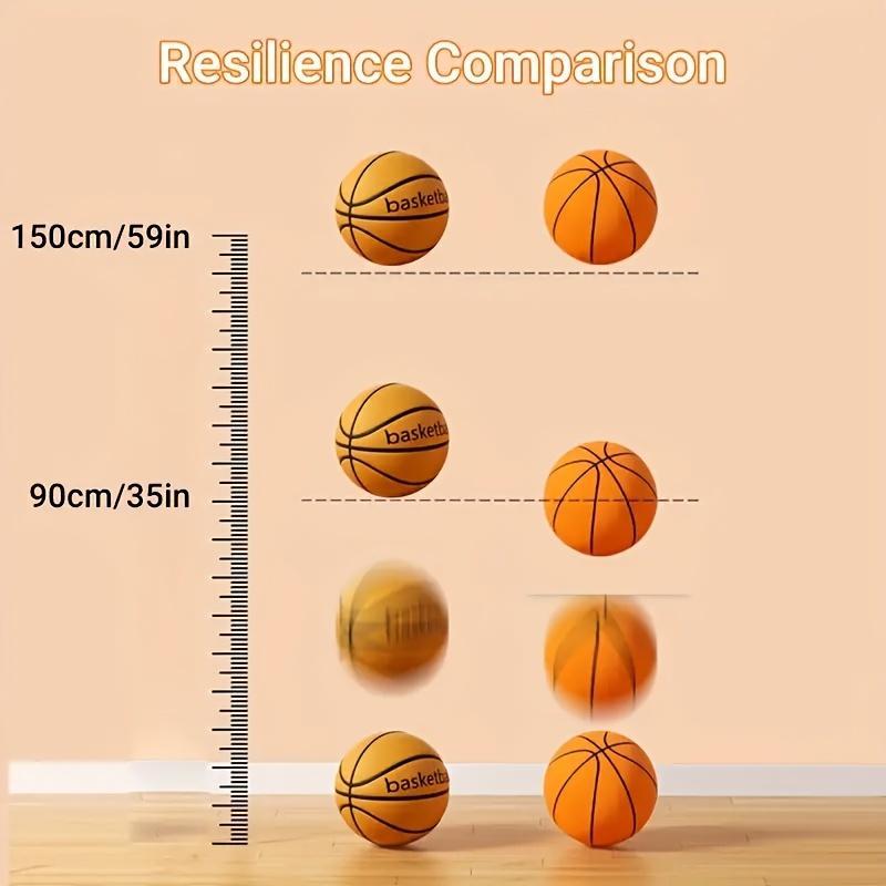 Indoor Silent Basketball, Simple Durable Mute Indoor Foam Basketball, Ball for Indoor Activity for Kids and Adults