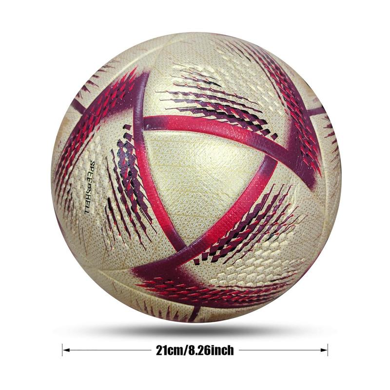 Size 5 Football, Training Football, Wear Resistant PU Material Football for Adults Teens Training Competition, Football Gift