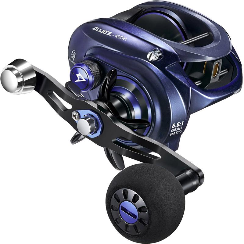 Piscifun® Alijoz 400 Saltwater Freshwater Baitcasting Reel With Bait Clicker