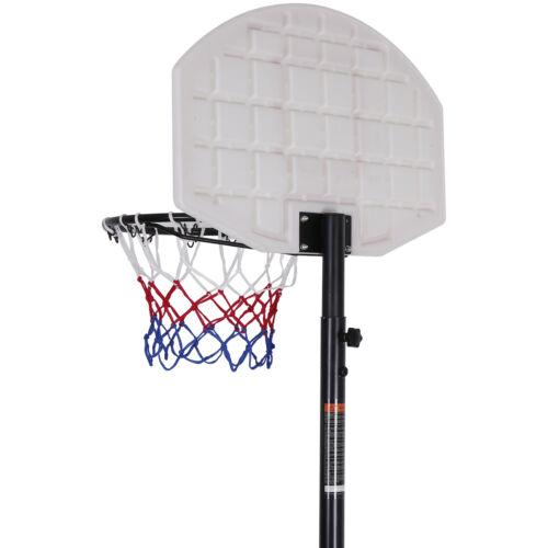 Answer E Basketball Hoop Outdoor Adjustable 5.5-7 Ft Portable Basketball Goals Stand Kids