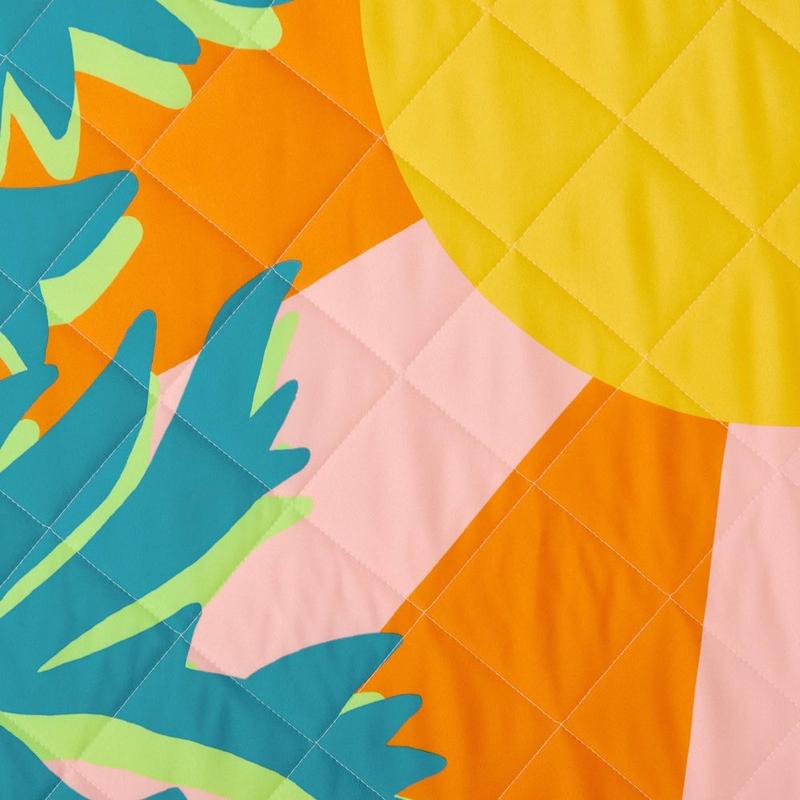 Retro Palm Picnic Blanket - Sun Squad