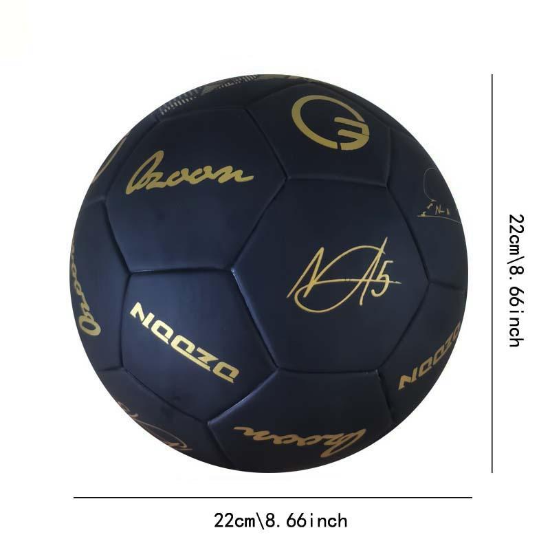 Number 5 Football, Football with Signature, Durable Football for Training & Competition, Ball Sports Equipment for Boys & Girls, Birthday Gifts