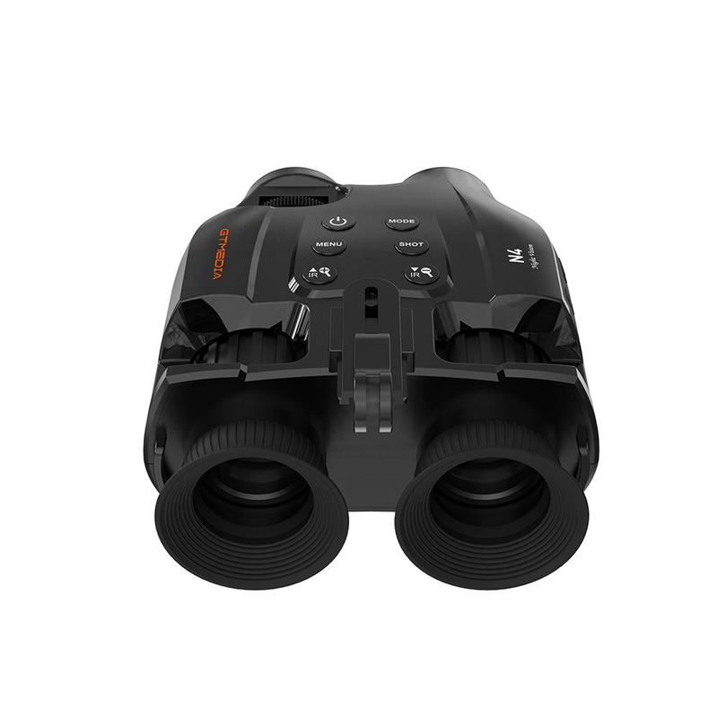 Night vision binoculars Goggles N4, the night vision distance is about 300 meters in darkness, 850nm infrared LED, with 5x digital zoom function