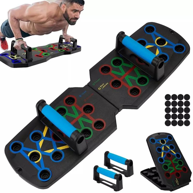 [US SELLER] [TIKTOK TOP SELLER] New Semester Gift, Birthday Gift, 28 in 1 Push Up Rack Board System Fitness Workout Train Home Gym Exercise Stands