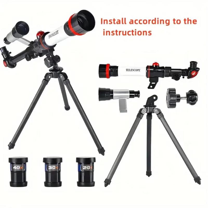 Astronomical Telescope, 1 Set Astronomical Telescope for Kids, Educational  Science Telescope for Outdoor Garden Balcony Camping