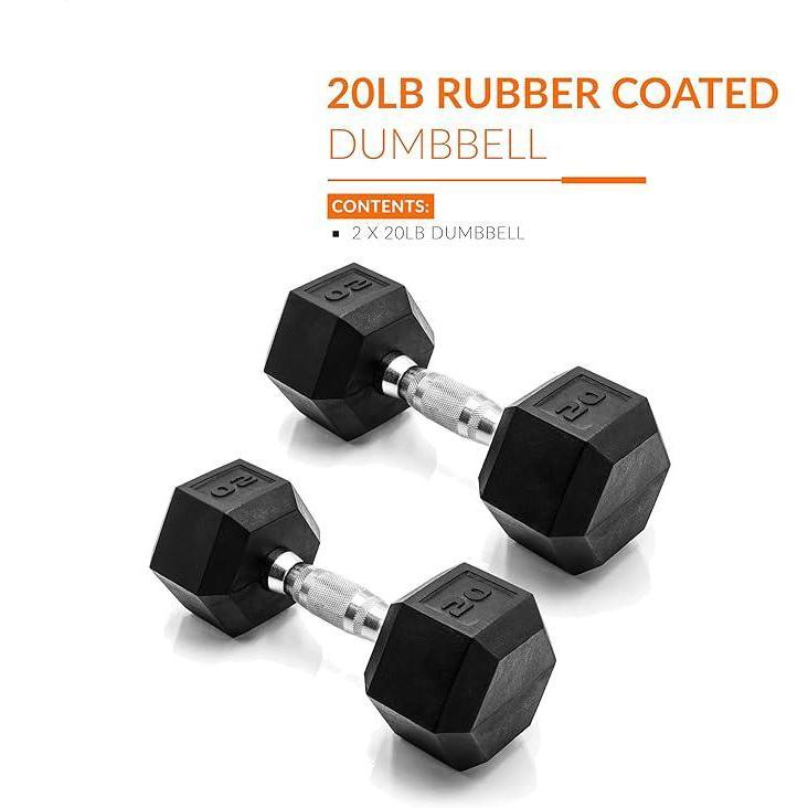 Coated Dumbbell Weight Pairs | Multiple Options