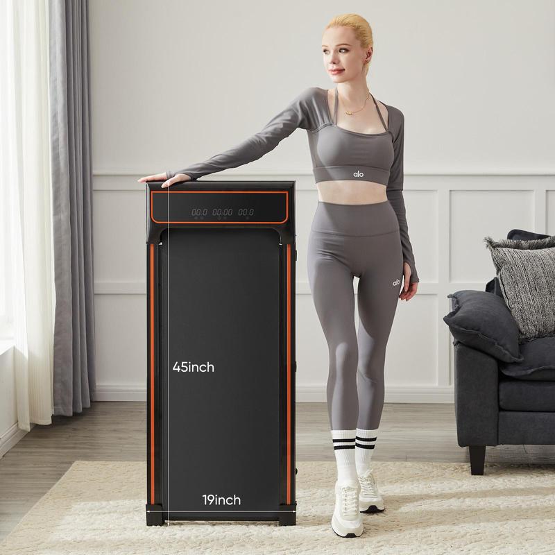 Walking Pad Treadmill, Compact & Portable Walking Pad, Quiet Operation, Adjustable Speed Settings, Durable Construction for Home & Office Fitness